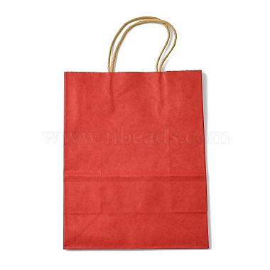 Kraft Paper Bag with Handle(CARB-WH0003-B-07)-3