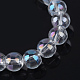 Electroplate Glass Beads Strands(X-EGLA-Q062-10mm-A09)-2