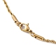 Trendy Men's 304 Stainless Steel Rope Chain Necklaces(NJEW-M072-F-01)-2