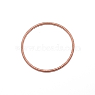3MM Steel Wire Spring Stretch Bracelet for Women, Gold, 7-1/8 inch(18cm)(BJEW-WH0011-13F)
