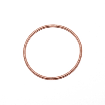 3MM Steel Wire Spring Stretch Bracelet for Women, Gold, 7-1/8 inch(18cm)