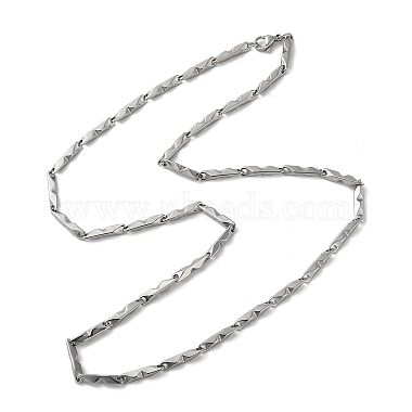 Rectangle 201 Stainless Steel Necklaces