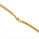 304 Stainless Steel Wheat Chain Necklace Making(STAS-A028-N005G)-3