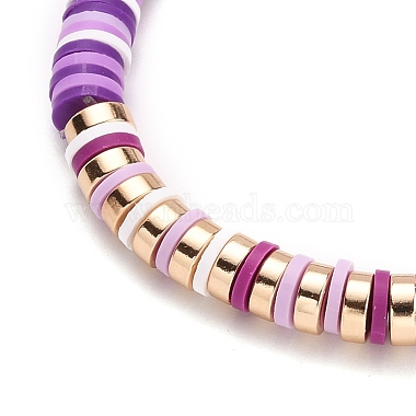 Handmade Polymer Clay Heishi Beads Jewelry Sets(SJEW-JS01136-02)-3