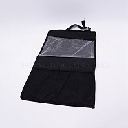 Oxford Cloth Carriage Bag, Automotive Accessories, Rectangle, Black, 51x29.5cm(HJEW-WH0008-53)