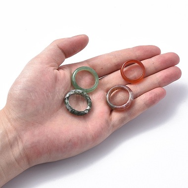 Natural & Synthetic Gemstone Rings(G-T125-26)-6