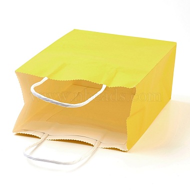 Pure Color Kraft Paper Bags(AJEW-G020-B-13)-4