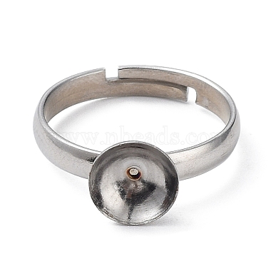 componentes de anillos de dedo de acero inoxidable ajustables 304(STAS-E163-97P)-6