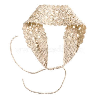 Antique White Wool Headband