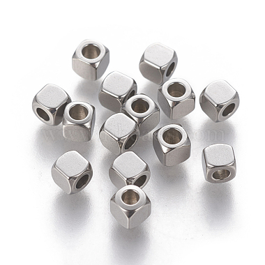 Stainless Steel Color Cube Stainless Steel Spacer Beads