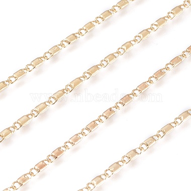 Brass Bar Link Chains(CHC-R126-08G-A)-2