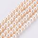 Natural Cultured Freshwater Pearl Beads Strands(PEAR-R063-07A)-1
