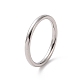 201 кольцо женское простое тонкое гладкое из нержавеющей стали(RJEW-I089-27P)-1