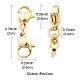 3Pcs 3 Colors 304 Stainless Steel Double Lobster Claw Clasps(STAS-YW0001-52B)-3