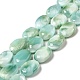 Brins de perles de verre naturel(G-I247-34C)-1