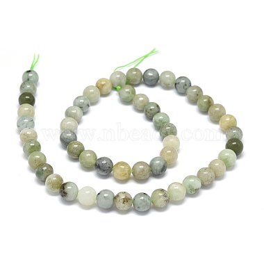 Natural Myanmar Jade Beads Strands(G-O201A-19A)-2