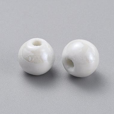 手作りの陶器ビーズ(PORC-D001-10mm-04)-2