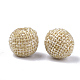 Handmade Hemp Woven Beads(WOVE-Q077-09A)-2