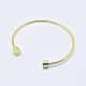 Eco-Friendly 316 Surgical Stainless Steel Cuff Bangle Making(STAS-J038-25G)-1