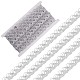 ruban polyester métallisé ondulé(OCOR-WH0077-56A)-1