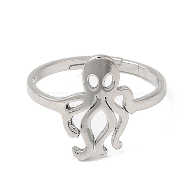Octopus 304 Stainless Steel Finger Rings