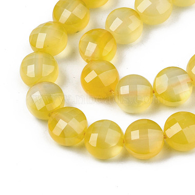 Chapelets de perles d'agate naturelle(G-N326-100A-13)-4