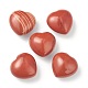Natural Red Jasper Heart Love Stone(G-G973-07B)-1