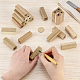 40 pi&egrave;ces bloc de bois artisanal(WOOD-PH0004-11)-3