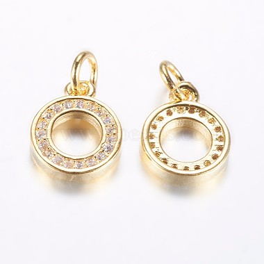 Long-Lasting Plated Brass Micro Pave Cubic Zirconia Charms(ZIRC-F069-35G)-2