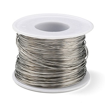 Tiger Tail Wire, 304 Stainless Steel Wire, Round, for Jewelry Making, Stainless Steel Color, 0.5mm, about 524.93 Feet(160m)/Roll