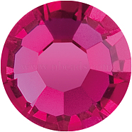 Preciosa&reg MAXIMA Crystal No Hotfix Flatback Stones, Czech Crystal, Dura Foiling, Round(438 11 615 Chaton Rose), 70350 Fuchsia, SS16(3.8~4mm)(Y-PRC-NSS16-70350)