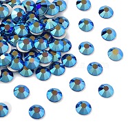 Preciosa&reg MAXIMA Crystal No Hotfix Flatback Stones, Czech Crystal, Dura Foiling, Round(438 11 615 Chaton Rose), 30240 200 Cobalt Blue AB, SS8(2.3~2.5mm)(Y-PRC-NSS8-30240-200)