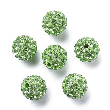 Polymer Clay Rhinestone Beads(X-RB-C1438-10mm-A07)-3