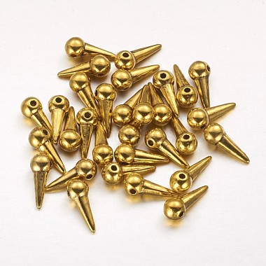 Antique Golden Cone Alloy Charms