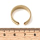 304 Stainless Steel Cuff Open Rings(SA-CBAB727-01G)-5