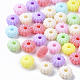 Perles ondulées en plastique polystyrène (ps) opaque(KY-I004-10)-1