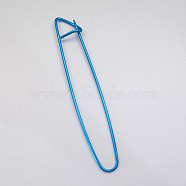 Aluminum Yarn Stitch Holders for Knitting Notions, Crochet Tools, Random Color, 200mm(PW22062459904)