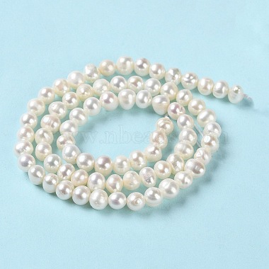 Natural Cultured Freshwater Pearl Beads Strands(PEAR-E018-55)-3