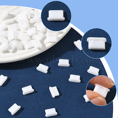 50Pcs Silicone Mobile Anti-Dust Plugs(AJEW-SC0031-64B)-3