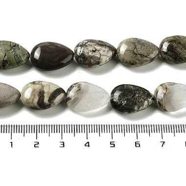 Natural Wealth Stone Jasper Beads Strands(G-L242-32)-5