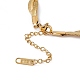 304 bracelet chaîne corde torsadée en acier inoxydable pour homme femme(BJEW-P284-02G)-3