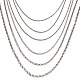 Steel Rolo Chain for Necklace(MAK-TA0001-02P)-5