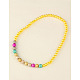 Colliers extensibles de perles acryliques pour enfants(NJEW-JN00425-05)-3