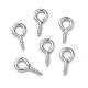 Brass Screw Eye Pin Peg Bails(KK-D289-56P)-1