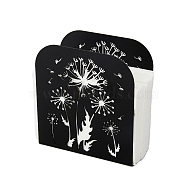 Iron Napkin Holder, Dandelion, 125x50x135mm(DJEW-WH0039-84G)