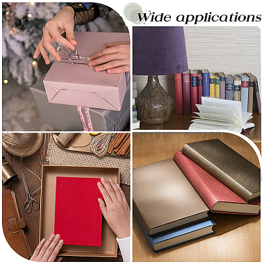 Faux Suede Book Covers(DIY-WH0349-138T)-5