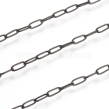 304 Stainless Steel Paperclip Chains(CHS-F010-01H-B)-2