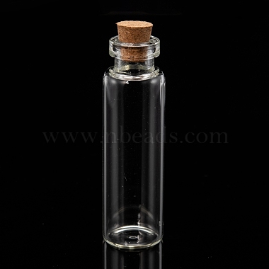 Glas Glasflasche für Perlen Container(CON-E008-60x16mm)-2