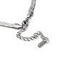 304 Stainless Steel Herringbone Chain Necklace(NJEW-D045-11P)-2