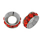 Brass Rhinestone Spacer Beads(RB-A020-7mm-21P)-1
